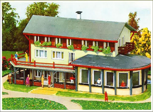 Faller 202226 Cafe/restaurant, retro model, Spor N