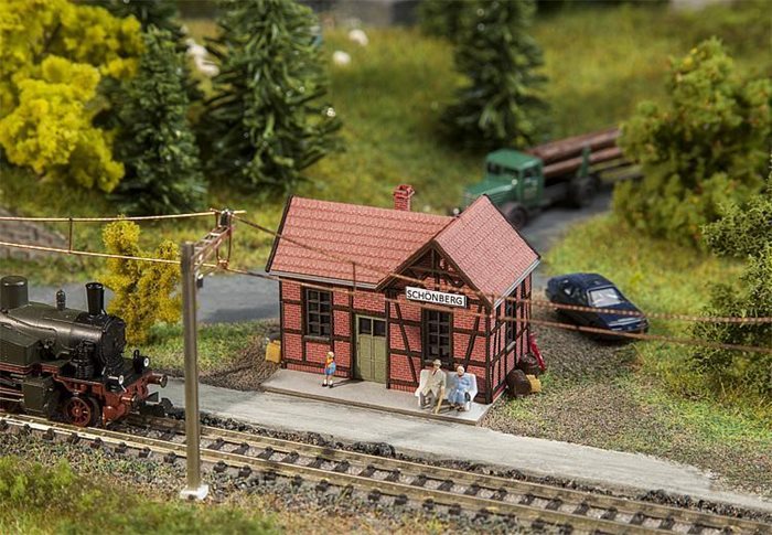 Faller 212150 Trinbræt Schönberg, Laser cut byggesæt, ep II, SPOR N,