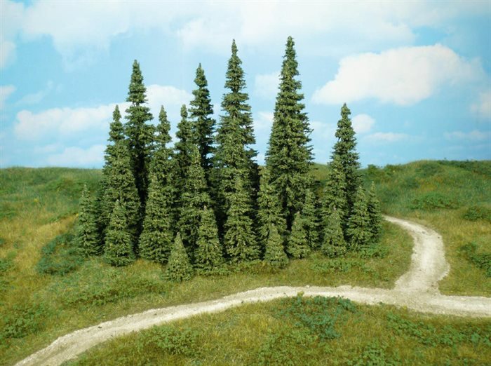 Heki 2150 10 stk juletræer 5 cm