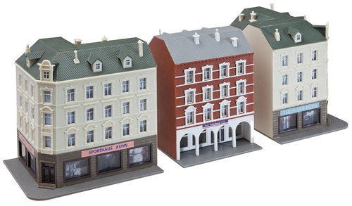 Faller 232266 Etagehuse på række, Spor N