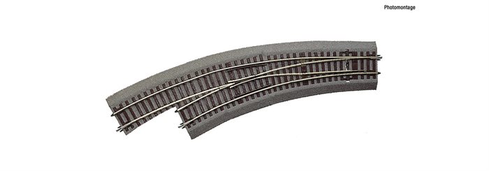 Roco 42572 - Buet sporskifte, venstre BWl3/4