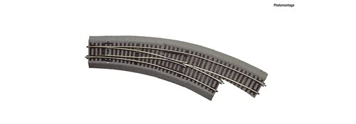 Roco 42573 - Buet sporskifte, højre BWr3/4