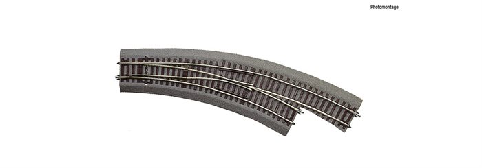 Roco 42573 - Buet sporskifte, højre BWr3/4