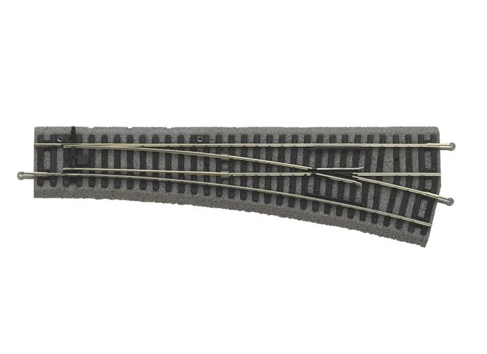 Piko 55421 A-skinne med ballast, sporskifte, 15°, R9