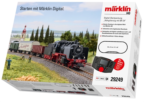 Märklin 29249 Digital start sæt "Godstogs sæt med BR 24"