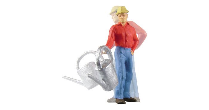 Viessmann 1526 Bevægelig figur, gartner med vandkande