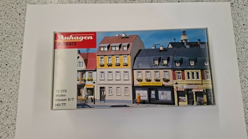 Auhagen 12272 Boliger nr. 5/7 (BRUGT)
