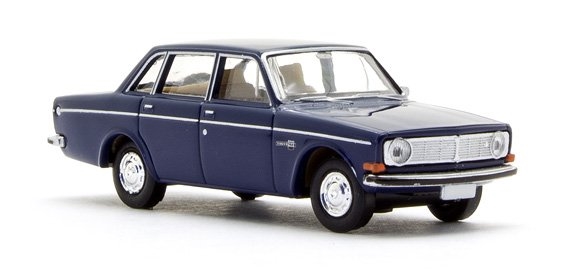 Brekina 29413 Volvo 144, safirblå, H0