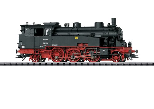 Trix 22792  Damplokomotiv Baureihe 75.4 med mfx+ dekoder og lyd, DR, ep III