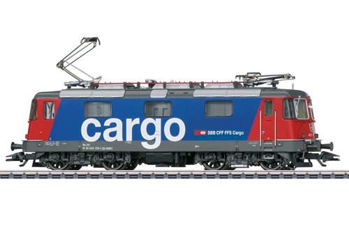 Märklin 37340 Ellokomotiv Re 421, med mfx+ dekoder og lyd, SBB Cargo, ep VI