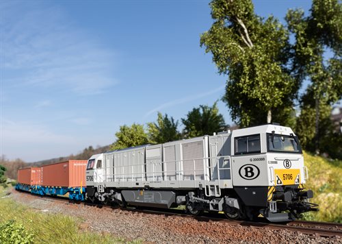 Märklin 37297 Diesellokomotive Vossloh G 2000 BB, KOMMENDE NYHED 2022