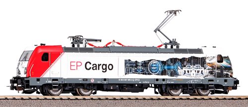 Piko 51588 BR 187 EP Cargo VI + DSS PluX22, DC, H0 NYHED 2022