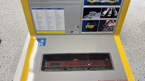ESU 31070 Class 66, CFL Cargo AC/DC (BRUGT)