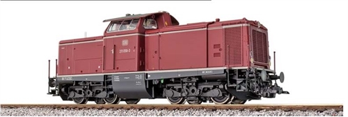 ESU 31572 211 058 Klasse V100 Gammel rød, Epoke IV DC/AC, H0