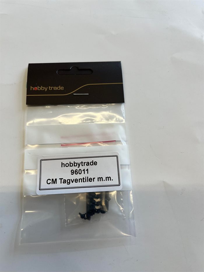 Hobbytrade 96011 CM TAGVENTILER (10 STK TORPEDO OG 2 STK TOILET)