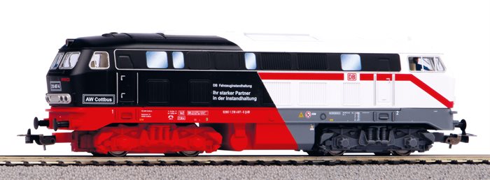 Piko 57401 Diesellokomotiv, class 218, DB, lyd, DC, ep VI, H0 KOMMENDE NYHED 2021