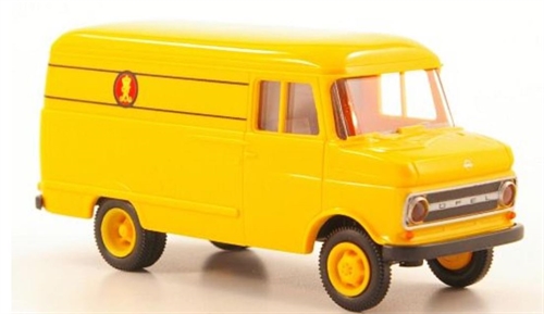  Brekina 35712 Opel Blitz, dansk postbil, H0
