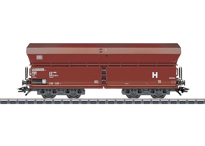 Märklin 4624 4 akslet selvtømmer godsvogn type Fals 176, DB, ep IV