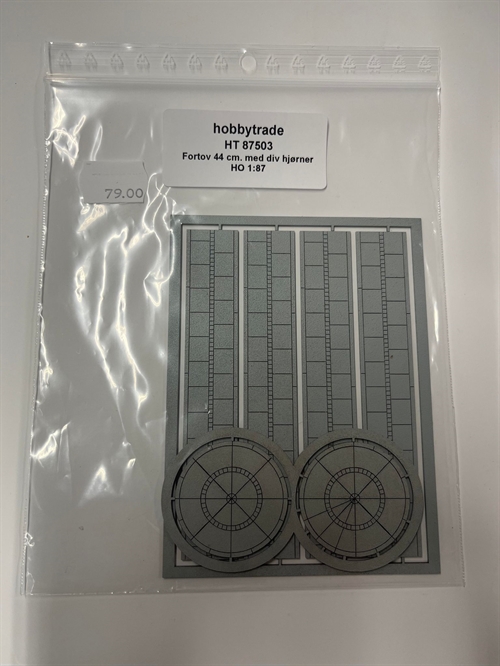 Hobbytrade 87503 Fortov, 44 cm med diverse hjørner, H0