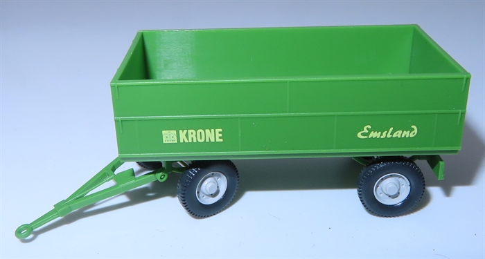 Wiking 03880117 Anhænger, Krone Emsland, grøn, H0