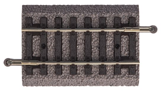 Piko 55405 Lige skinne med ballast, G 62 mm, VE 6