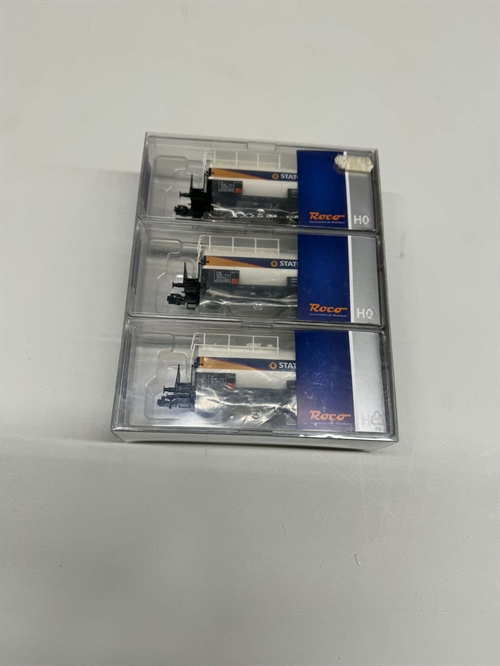 Roco 67044 Statoil tankvogne, DSB, (BRUGT)