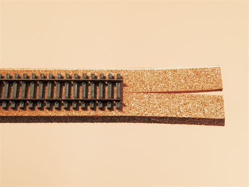 Auhagen 41161 Kork skinneunderlag til skinner, H0
