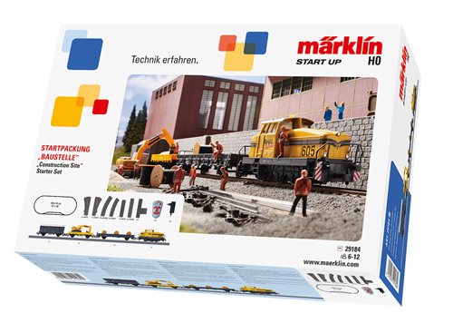 Märklin 29184 Märklin Start up - Digital startsæt „Byggeplads” med trådløs styrehåndtag