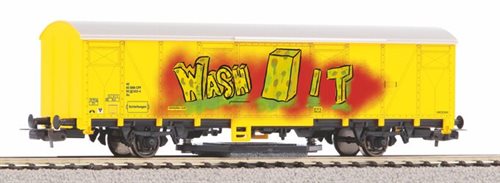 Piko 54309 Skinnerensevogn SBB VI med Graffiti, H0