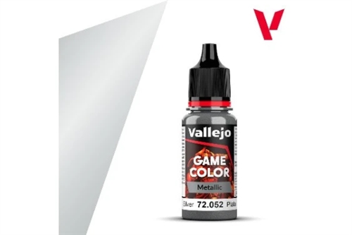 Vallejo 72052 Game Color Metallic Silver 18ml (121)