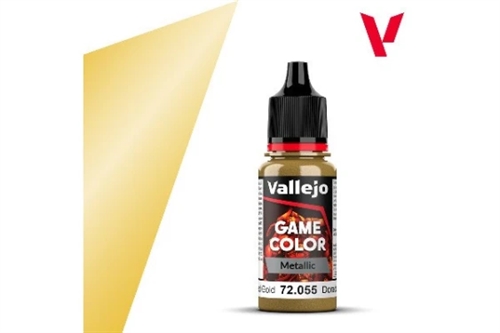 Vallejo 72055 Game Color Metallic Polished gold 18ml (124)