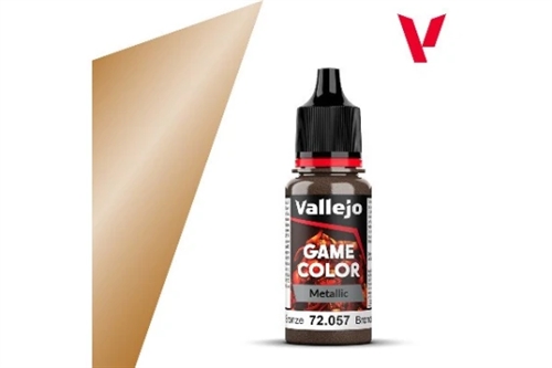 Vallejo 72057 Game Color Metallic Bright bronze 18ml (126)