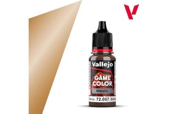 Vallejo 72057 Game Color Metallic Bright bronze 18ml (126)