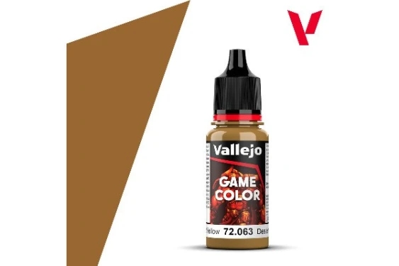 Vallejo 72063 Game Color Desert yellow, 18 ml (60)