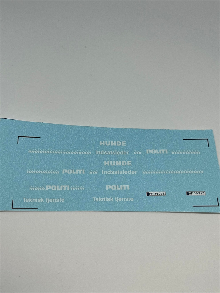 DMC Decals DP 112-116 Hundevogn 1:43