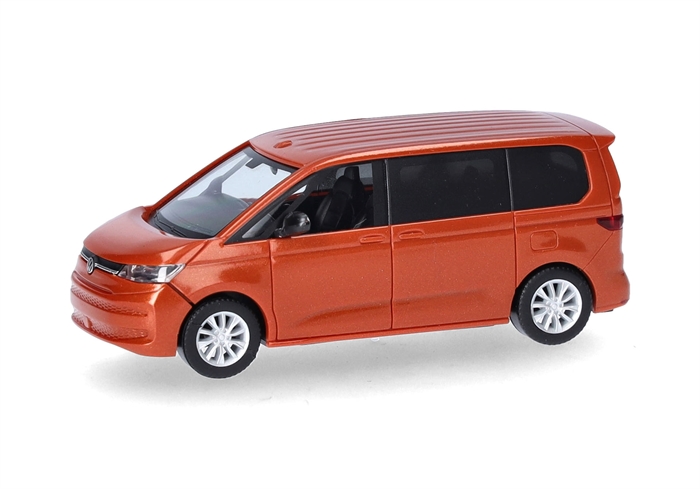 Herpa 431156 Volkswagen (VW) Multivan, Energisk Orange Metallic, H0