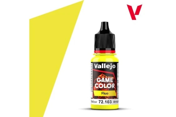 Vallejo 72103 Fluorescent yellow 18ml (101)