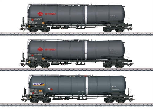 Märklin 47551 3-delt tankvognssæt Zacns