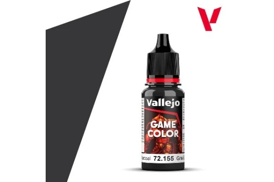 Vallejo 72155 Game Color Charcoal, 18 ml (79)