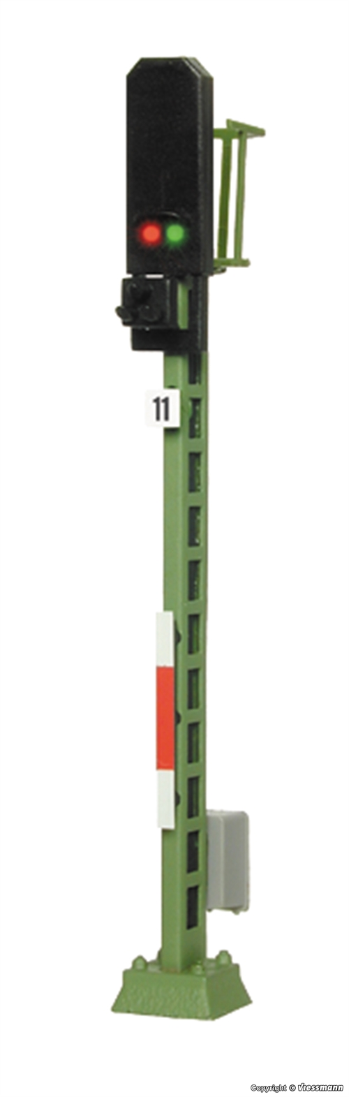 Viessmann 4411 lysblok signal, Spor N