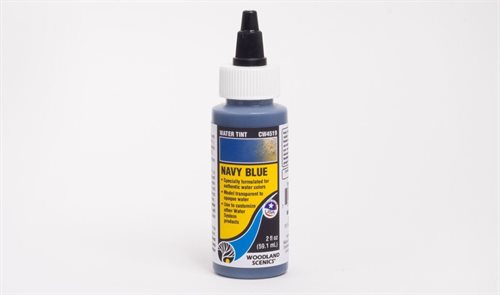 Woodland Scenics 4519 Water Tint, navy blå, 59,1 ml