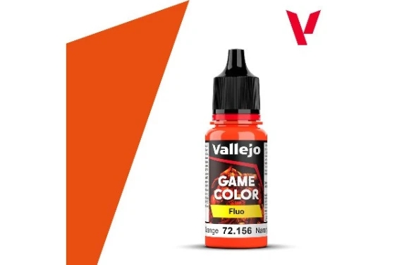 Vallejo 72156 Fluorescent orange 18ml (102)