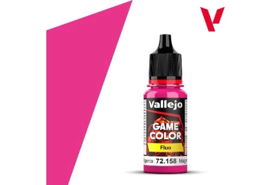 Vallejo 72158 Fluorescent magenta 18ml (104)