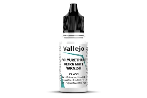 Vallejo 72653 Polyurethane ultra matt varnish 18ml (136)