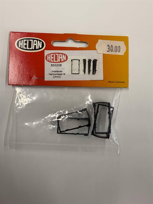 Heljan 850208 Indslåede harmonikaer til CP/CC vogne