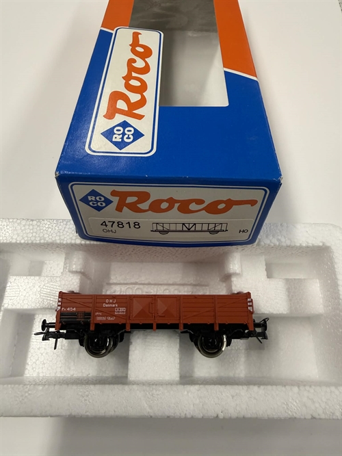 Roco 47818 DSB, OHJ, Åben godsvogn, (BRUGT)