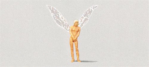 Preiser 29017 Stående alf, H0