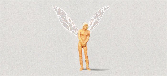 Preiser 29017 Stående alf, H0