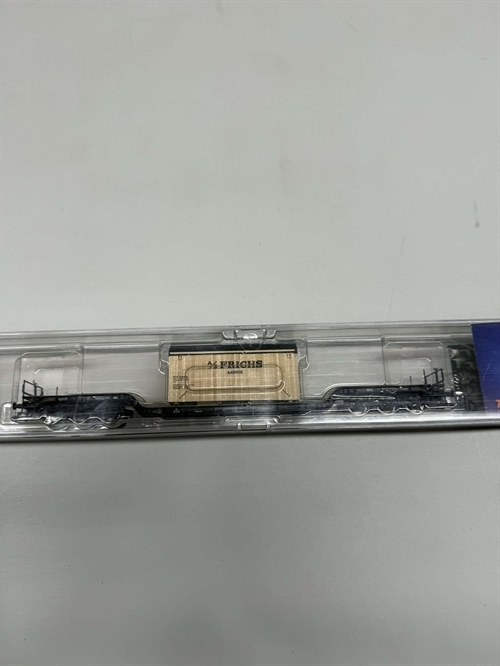 Roco 66423 Lavgulvsvogn med Frichs trækiste (BRUGT)