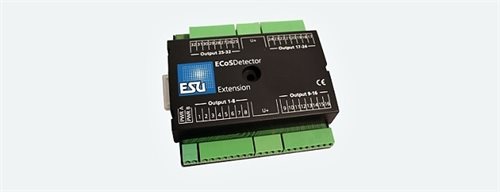 ESU 50095 EcoS detector med 32 udgange til styring af signaler, sporplan m.m.